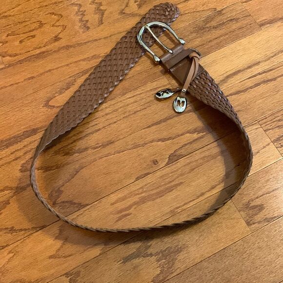 Michael Kors NWOT Genuine leather size large belt 36 inches in length - Picture 2 of 6